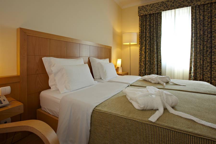 Standard single rooms  Hotel Santa Maria Fatima