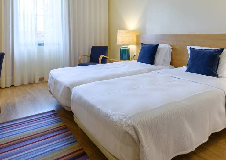 Double / twin standard rooms  Hotel Santa Maria Fatima