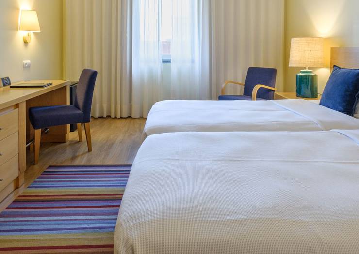 Double / twin standard rooms  Hotel Santa Maria Fatima