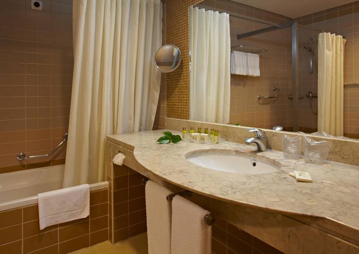 Standard single rooms  Hotel Santa Maria Fatima