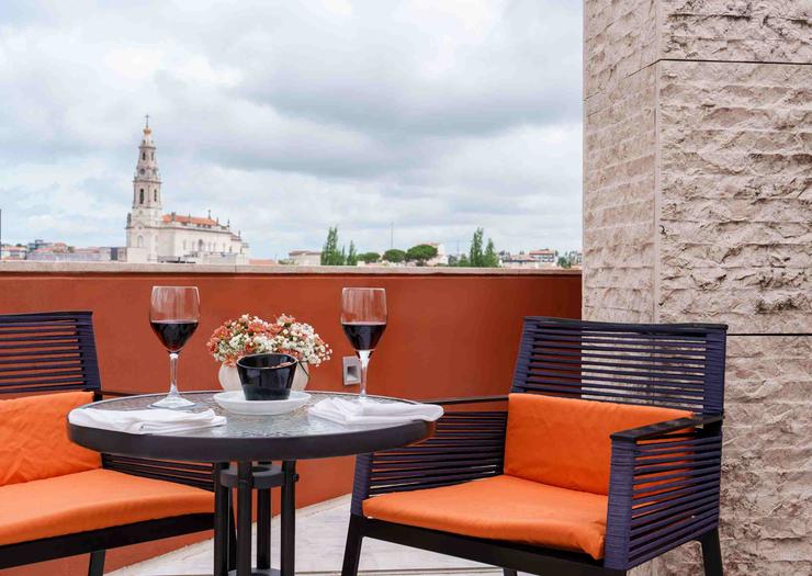 Chambre Twin / Double Supérieure avec balcon Hôtel Santa Maria Fatima Chambre Twin / Double Supérieure avec balcon Hôtel Santa Maria Fatima